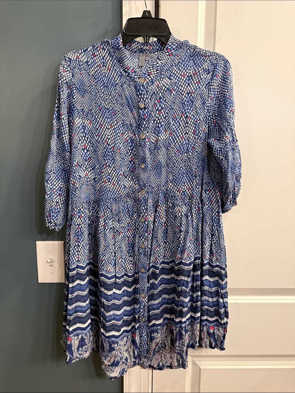 Bl^nk London Hadley Button Down Tunic Dress